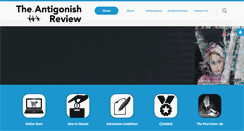Desktop Screenshot of antigonishreview.com